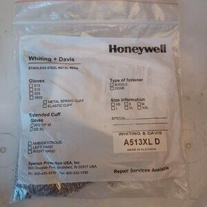 Whiting & Davis Stainless Steel Metal Mesh X-Large